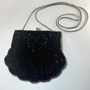 Black evening bag